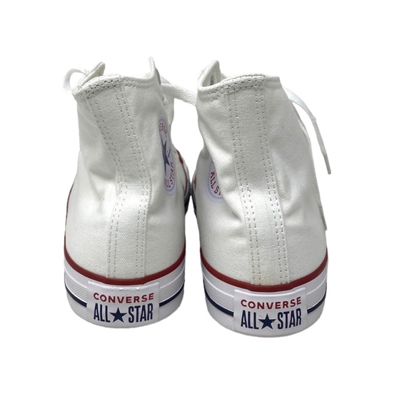 Converse Chuck Taylor Shoes Women Size High Top Canvas White Custom M7650C-WWWSB - Picture 7 of 10